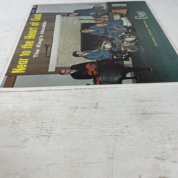 The Kings Heralds Near To The Heart Of God Vinyl LP Christian Gospel Chapel VG - Picture 3 of 7